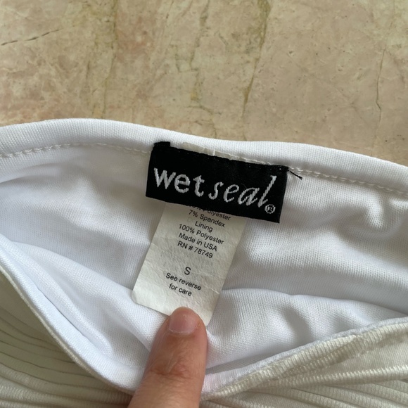 y2k White bodycon mini dress - Picture 5 of 6